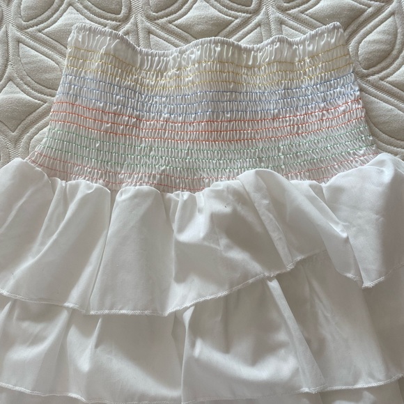 White ruffle skirt size small - Picture 3 of 3